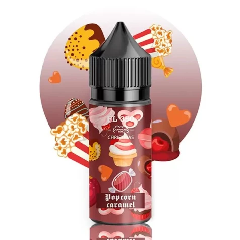 Солевая жидкость Flavorlab FL350 Christmas Popcorn Caramel (Карамельный Попкорн) 30 мл