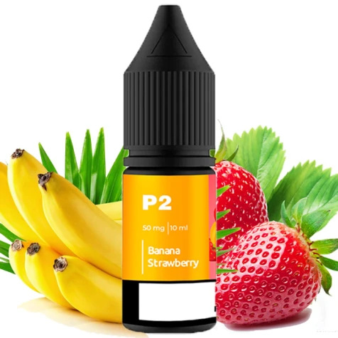 Сольова рідина Flavorlab P2 Banana Strawberry (Банан Полуниця) 10 мл