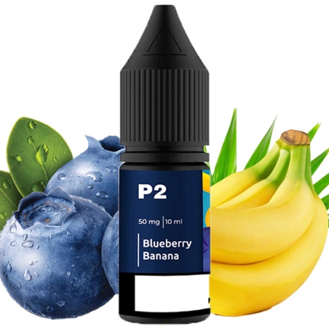 Сольова рідина Flavorlab P2 Blueberry Banana (Чорниця Банан) 10 мл