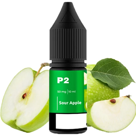 Сольова рідина Flavorlab P2 Sour Apple (Кисле Яблуко) 10 мл