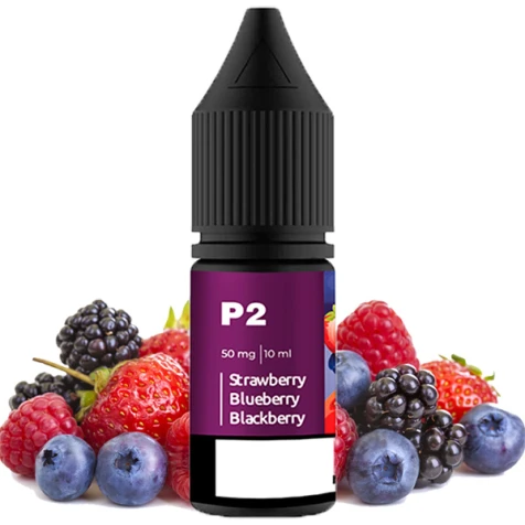 Сольова рідина Flavorlab P2 Strawberry Blueberry Blackberry (Полуниця Чорниця Ожина) 10 мл