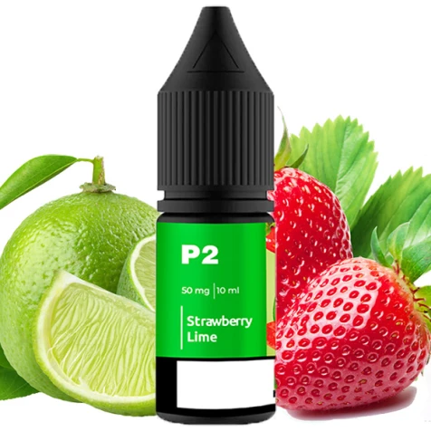 Сольова рідина Flavorlab P2 Strawberry Lime (Полуниця Лайм) 10 мл