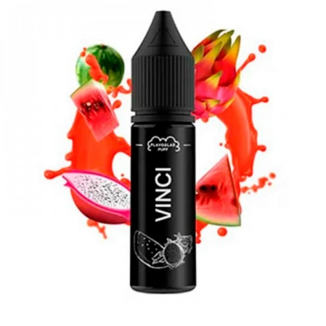 Сольова рідина Flavorlab Vinci Dragonfruit Watermelon (Драконій Фрукт Кавун) 15 мл