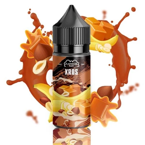 Сольова рідина Flavorlab XROS Hazelnut Caramel Banana Cream (Горіх Карамель Банан Крем) 30 мл