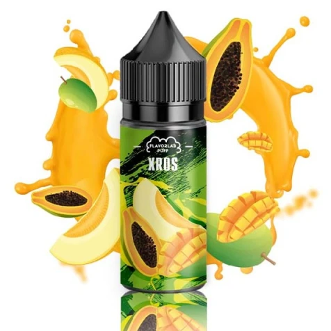 Солевая жидкость Flavorlab XROS Melon Mango Papaya (Дыня Манго Папайя) 30 мл