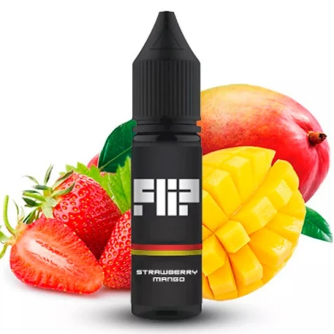 Сольова рідина Flip Salt Strawberry Mango (Полуниця Манго) 15 мл