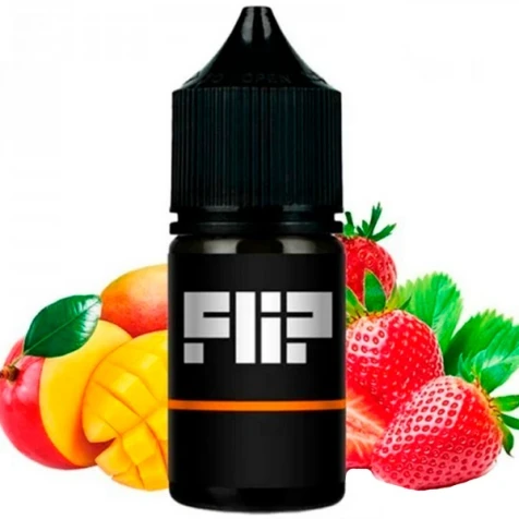 Солевая жидкость Flip Salt Strawberry Mango (Клубника Манго) 30 мл