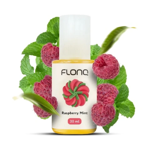 Сольова рідина Flonq Raspberry Mint (Малина М'ята) 30 мл