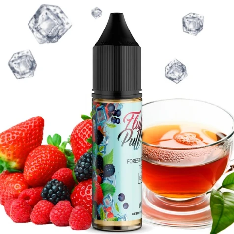 Набор Для Самозамеса Fluffy Puff Forest Berry Tea Ice (Лесные Ягоды Чай Лёд) 15 мл