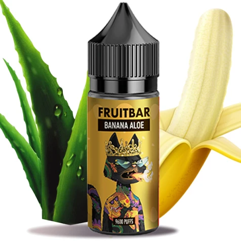 Сольова рідина Fruitbar Banana Aloe (Банан Алое) 30 мл