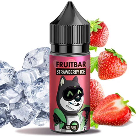 Сольова рідина Fruitbar Strawberry Ice (Полуниця Лід) 30 мл