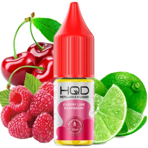 Сольова рідина HQD Cherry Lime Raspberry (Вишня Лайм Малина) 10 мл
