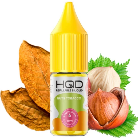 Сольова рідина HQD Nuts Tobacco (Горіх Тютюн) 10 мл