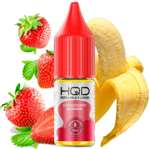 Сольова рідина HQD Strawberry Banana (Полуниця Банан) 10 мл