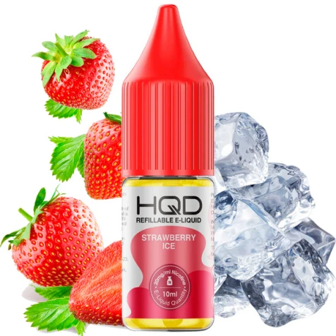 Сольова рідина HQD Strawberry Ice (Полуниця Лід) 10 мл