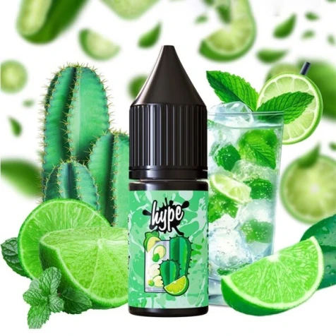 Солевая жидкость Hype Salt Cactus Lime (Кактус Лайм) 10 мл