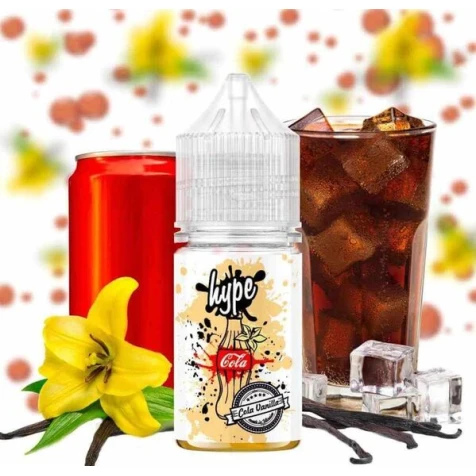 Солевая жидкость Hype Salt Cola Vanilla (Кола Ваниль) 30 мл