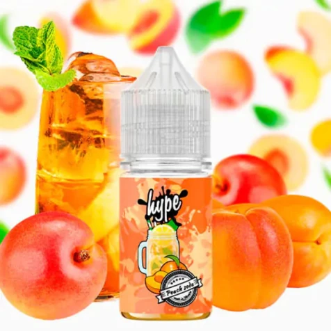 Солевая жидкость Hype Salt Peach Soda (Персик Сода) 30 мл