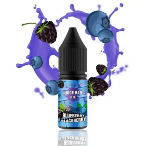 Солевая жидкость Juice Bar Lite Blueberry Blackberry (Черника Ежевика) 10 мл
