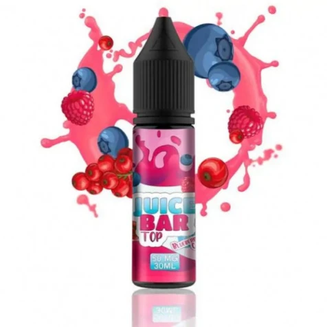 Солевая жидкость Juice Bar Top Blueberry Raspberry Currant (Черника Малина Смородина) 15 мл