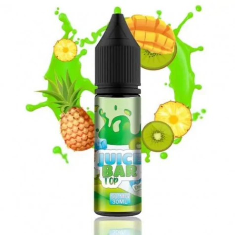 Солевая жидкость Juice Bar Top Kiwi Pineapple Mango (Киви Ананас Манго) 15 мл