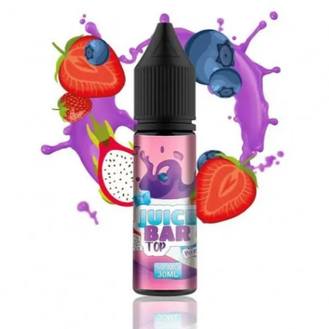 Солевая жидкость Juice Bar Top Pitaya Strawberry Blueberry (Питайя Клубника Черника) 15 мл