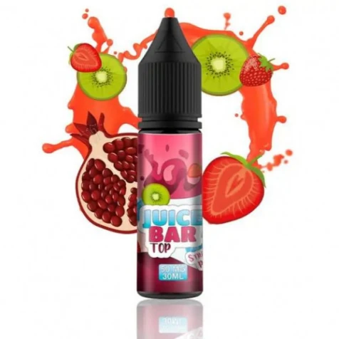 Солевая жидкость Juice Bar Top Strawberry Kiwi Pomegranate (Клубника Киви Гранат) 15 мл