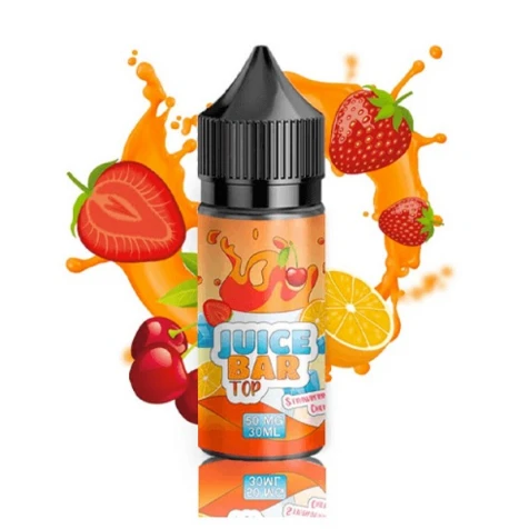 Сольова рідина Juice Bar Top Strawberry Orange Cherry (Полуниця Апельсин Вишня) 30 мл