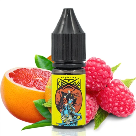 Сольова рідина Eight By Katana Grapefruit Raspberry (Грейпфрут Малина) 10 мл