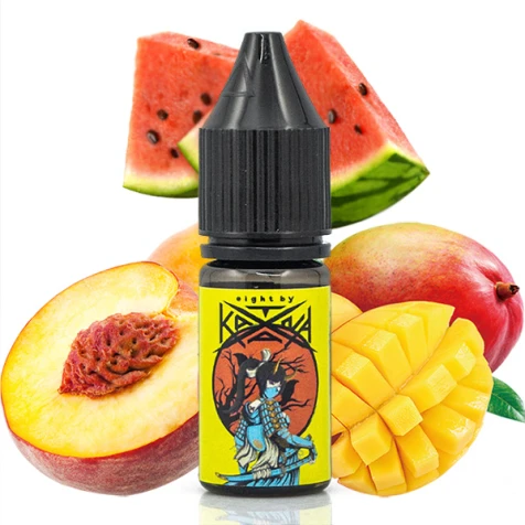 Солевая жидкость Eight By Katana Mango Peach Watermelon (Арбуз Манго Персик) 10 мл