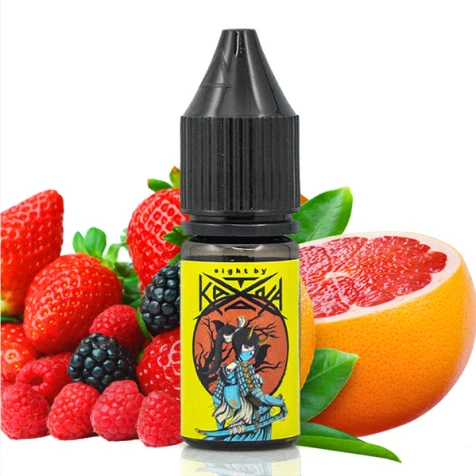 Сольова рідина Eight By Katana Mixed Berries Grapefruit (Мікс Ягід Грейпфрут) 10 мл