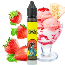Солевая жидкость Eight By Katana Strawberry Ice Cream (Клубничное Мороженое) 30 мл
