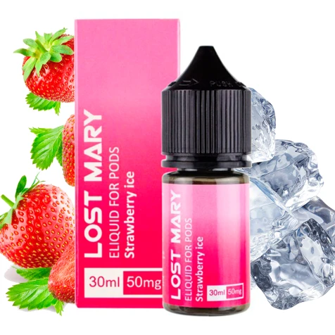 Сольова рідина Lost Mary Strawberry Ice (Полуниця Лід) 30 мл