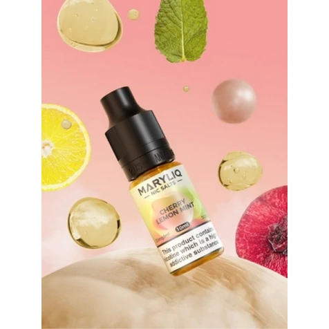 Солевая жидкость Maryliq Cherry Lemon Mint (Вишня Лимон Мята) 10 мл