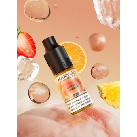 Солевая жидкость Maryliq Citrus Sunrise (Цитрус Санрайс) 10 мл