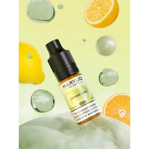 Солевая жидкость Maryliq Lemon Lime (Лимон Лайм) 10 мл