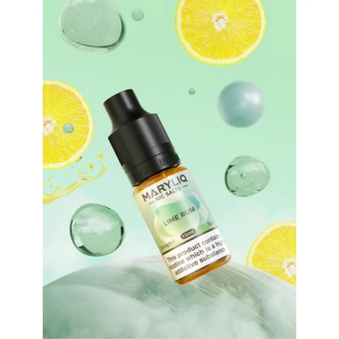 Солевая жидкость Maryliq Lime Rum (Лайм Ром) 10 мл