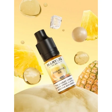 Солевая жидкость Maryliq Pineapple Ice (Ананас Лёд) 10 мл