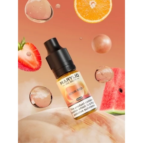 Солевая жидкость Maryliq Sour Red (Кисло Красный) 10 мл