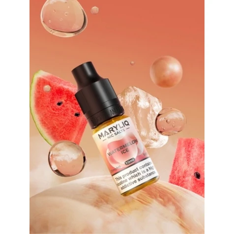 Солевая жидкость Maryliq Watermelon Ice (Арбуз Лёд) 10 мл
