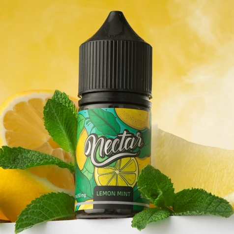 Солевая жидкость Nectar Lemon Mint (Лимон Мята) 15 мл
