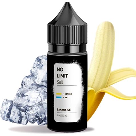 Сольова рідина No Limit Banana Ice (Банан Лід) 30 мл