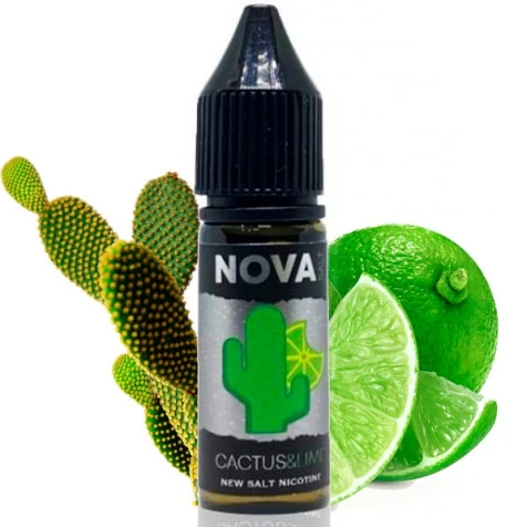 Сольова рідина Nova Cactus Lime (Кактус Лайм) 15 мл