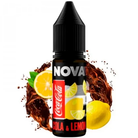 Сольова рідина Nova Cola Lemon (Кола Лимон) 15 мл
