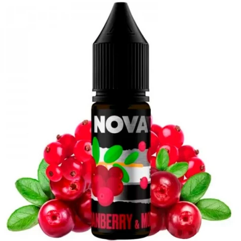 Сольова рідина Nova Cranberry Mors (Журавлинний Морс) 15 мл
