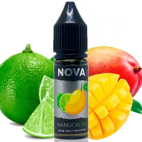 Сольова рідина Nova Mango Lime (Манго Лайм) 15 мл