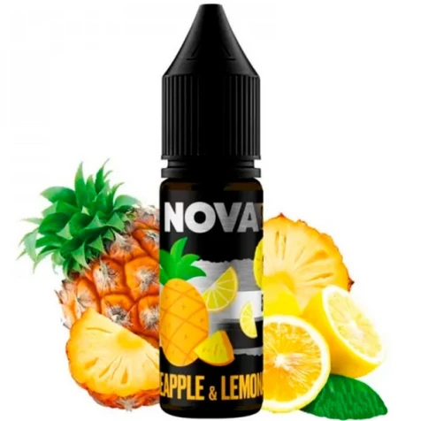 Сольова рідина Nova Pineapple Lemonade (Ананас Лимонад) 15 мл