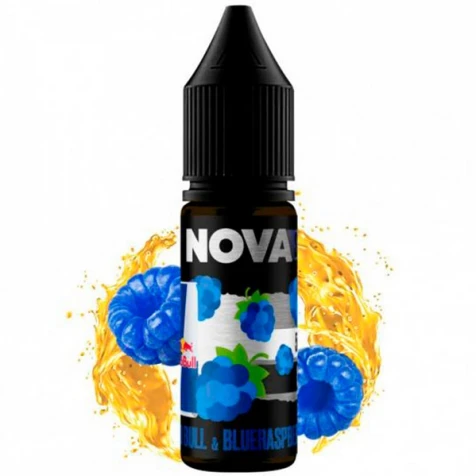 Сольова рідина Nova Redbull BlueRaspberry (Редбул Голубика) 15 мл