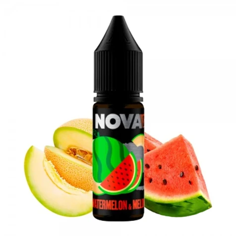 Сольова рідина Nova Watermelon Melon (Кавун Диня) 15 мл