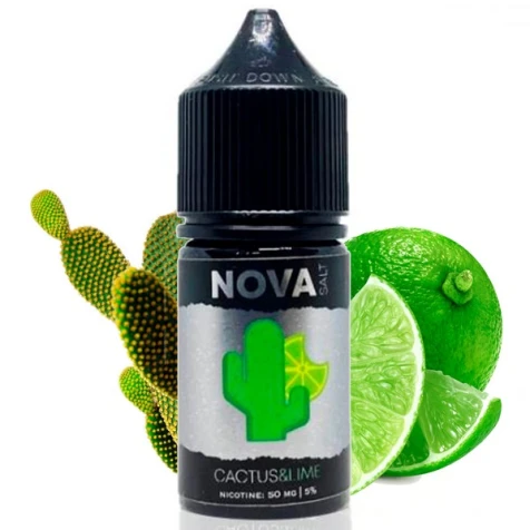 Сольова рідина Nova Cactus Lime (Кактус Лайм) 30 мл